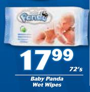 Baby Panda Wet Wipes-72's Pack