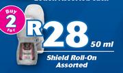 Shield Roll On Assorted-2x50ml