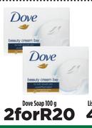 Dove Soap-For 2 x 100g
