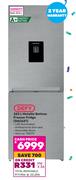 Defy 323L Metallic Bottom Freezer Fridge DAC627