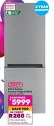 Defy 303L Bottom Freezer Fridge C380