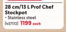 Legend 28cm/13Ltr Prof Chef Stockpot-Each