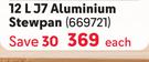 c Hart J7 Aluminium Stewpan-12Ltr Each