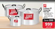 a Hart 3-Piece J7 Catering Pot Set-Per Set