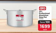 Aro Professional Aluminium Stew Pot-Each