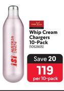 Chef & Co. Whip Cream Chargers 10-Pack-Per 10 Pack