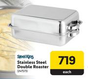 Steel King Stainless Steel Double Roaster-Each