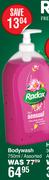 Radox Body Wash Assorted-750ml