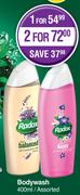Radox Body Wash Assorted-400ml