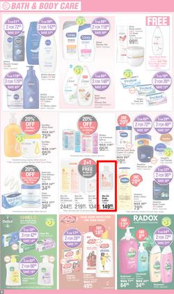 Dis-Chem : Month End Savings (11 July - 11 August 2024), page 6