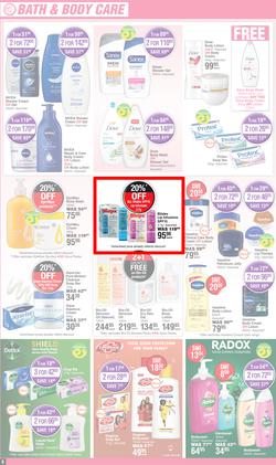 Dis-Chem : Month End Savings (11 July - 11 August 2024), page 6