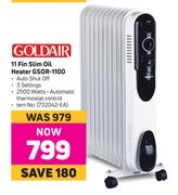 Goldair 11 Fin Slim Oil Heater GSOR-1100