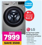 LG 8.5Kg Front Loader Washing Machine F2V5GYP2TE-APTQESA