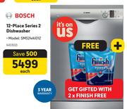 Bosch 12-Place Series 2 Dishwasher SMS24A101Z 