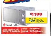 Russell Hobbs 20L Microwave Metallic RHMA20L