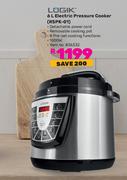 Logik 6L Electric Pressure Cooker RSPK-01