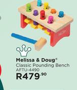Melissa & Doug Classic Pounding Bench AFTU-4490