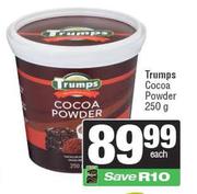 Trumps Cocoa Powder-250g Each