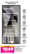 Samsung Galaxy S24 Ultra 5G Smartphone-On 2.6GB Red Core More Data