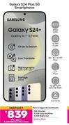 Samsung Galaxy S24 Plus 5G Smartphone-On 2.6GB Red Core More Data