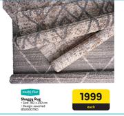 Multi Flor Shaggy Rug