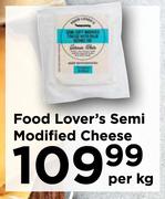 Food Lover's Semi Modified Cheese-Per kg