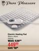 Pure Pleasure Electric Heating Pad-30cm X 40cm