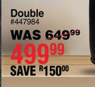 Dquip Double Tie-Down Heated Electric Blanket