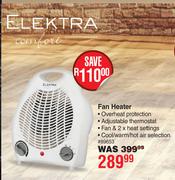 Elektra Comfort Fan Heater 