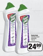 Handy Andy Cleaning Cream (Assorted)-750m Eachl