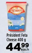 President Feta Cheese-400g Each