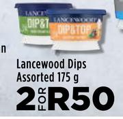 Lancewood Dips Assorted-For 2 x 175g