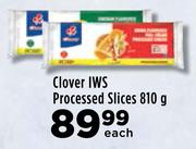 Clover IWS Processed Slices-810g Each
