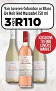 Van Loveren Colombar Or Blanc De Noir Red Muscadel-For 3 x 750ml