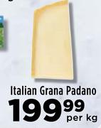 Italian Grana Padano-Per Kg