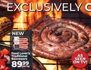 Food Lover's Traditional Boerewors-Per Kg