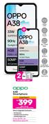 2 x Oppo A38 Smartphone-1.3GB Red Core More Data + On Promo 80