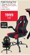 Knight Gaming Chair-Each