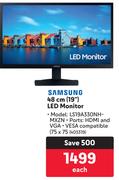 Samsung 48cm (19") LED Monitor LS19A330NH-MXZN