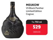 MEUKOW Vs Black Panther (Limited Edition) Cognac 383453-1 x 750ml