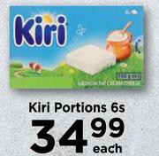Kiri Portions-6s Each