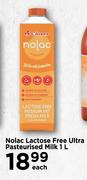 Nolac Lactose Free Ultra Pasteurised Milk-1L Each