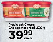 President Cream Cheese Assorted-230g Each