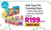 Kids Toys 123 Counting Train-Each