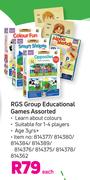 RGS Group Educational Games Assorted-Each