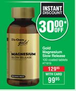 Dis Chem Gold Magnesium Slow Release 71919-100 Coated Tablets