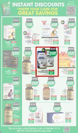 Dis-Chem : Savings Galore (14 March - 07 April 2024), page 6