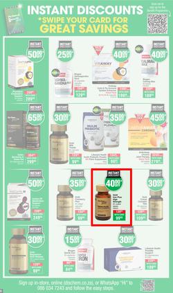 Dis-Chem : Savings Galore (14 March - 07 April 2024), page 6