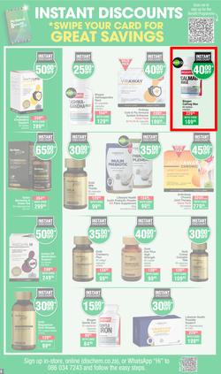 Dis-Chem : Savings Galore (14 March - 07 April 2024), page 6