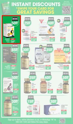 Dis-Chem : Savings Galore (14 March - 07 April 2024), page 6